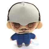 Lieutenant Tsurumi Golden Kamuy Sega Lucky Kuji Pastel Art Collection Plush Mascot Prize B Key Ring [USED]