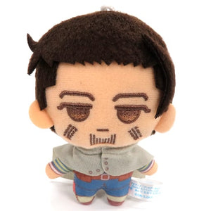 Hyakunosuke Ogata Golden Kamuy Sega Lucky Kuji Pastel Art Collection Plush Mascot Prize B Key Ring [USED]