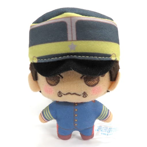 Private First Class Usami Golden Kamuy Sega Lucky Kuji Pastel Art Collection Plush Mascot Prize B Key Ring [USED]