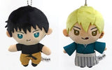 Fushiguro Touji Zenin Naoya Jujutsu Kaisen Mascot Set of 2 Key Ring [USED]