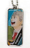 Koushi Sugawara Haikyu!! Metal Charm Metal Charm Included with Stick Cake Charm [USED]