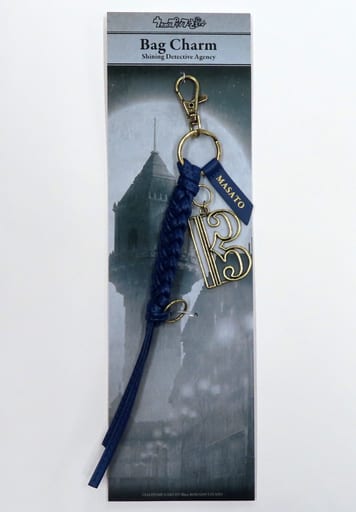 Masato Masato Hijirikawa Uta no Prince Sama Bag Charm Shining Detective Agency Ver. Red Tokyo Towor Collaboration Mystery Solving Event Shining Detective Agency Limited Charm [USED]