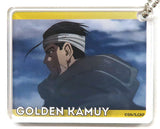 Hyakunosuke Ogata Golden Kamuy Japanese Style Cafe CoLotta Trading Acrylic Plate Key Chain animate cafe Stand Hareza Ikebukuro Limited Key Ring [USED]