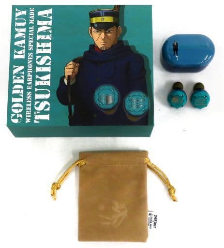 Hajime Tsukishima Model Golden Kamuy True Wireless Stereo Earphones TOoKA Base Collaboration with Benefits Earphones [USED]