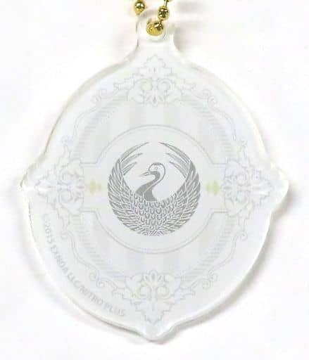 Tsurumaru Kuninaga Touken Ranbu ONLINE Acrylic Key Chain Special Buffet Black&White Limited Key Ring [USED]