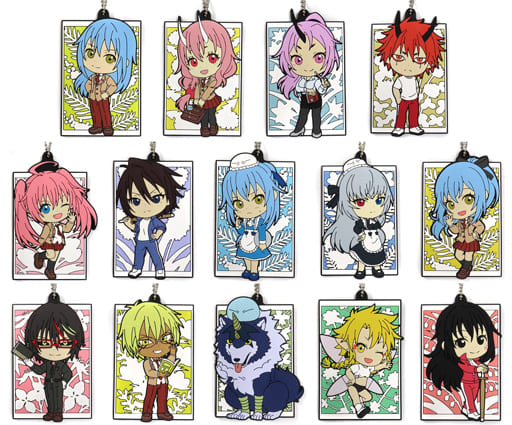 Rimuru Tempest, etc. That Time I Got Reincarnated as a Slime Ichiban Kuji Tempest Private Academy II Prize G All 14 Types Set Key Ring [USED]