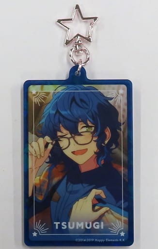 Tsumugi Aoba Ensemble Stars!! Talented Twinkle Acrylic Keychain Key Ring [USED]