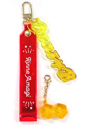 Rinne Amagi Ensemble Stars! Clear Drop Keychain Key Ring [USED]