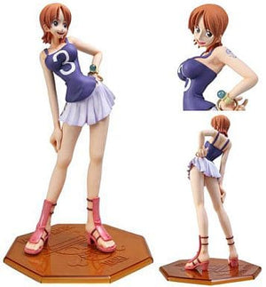 Nami Ver.2 One Piece Excellent Model Portrait.Of.Pirates One Piece Neo-4 Female Figure [USED]