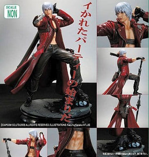 Dante Devil May Cry 3 PVC Painted Finished Product Male Figure [USED]