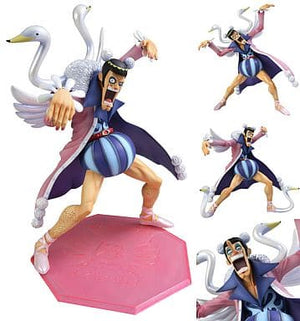 Mr.2 Bon Clay One Piece Excellent Model Portrait.Of.Pirates One Piece NEO Male Figure [USED]