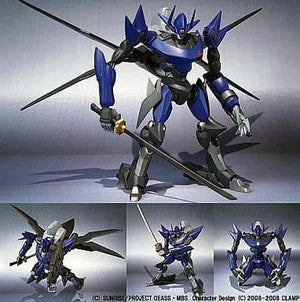 Akatsuki Jikisan Specification Code Geass: Lelouch of the Rebellion R2 Robot Spirits SIDE KMF Figure [USED]