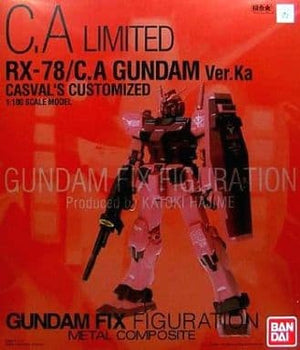 RX-78 C.A Gundam Ver.Ka Gundam for Casval Mobile Suit Gundam Gihren's Greed: The Menace of Axis GUNDAM FIX FIGURATION METAL COMPOSITE LIMITED Figure [USED]