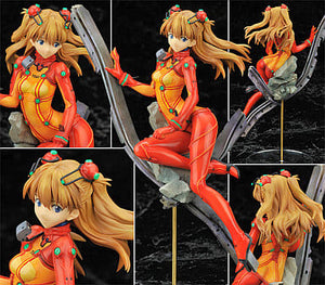 Shikinami Asuka Langley -Test Plug Suit ver.- Evangelion: 2.0 You Can (Not) Advance 1/8 PVC Painted Finished Product Figure [USED]