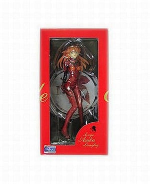 Soryu Asuka Langley Shinseiki Evangelion: 2nd Impression PVC Painted Evangelion Chronicle Magazine Mail Order Limited YAMATO Figure  [USED]