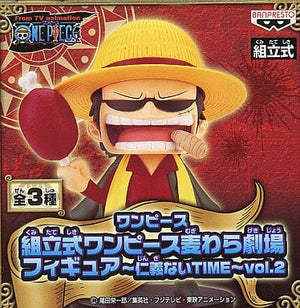 Don Luffione Luffy One Piece Assembly Required One Piece Straw Hat Theater Figure Time Without Honor Vol.2 Male Figure [USED]