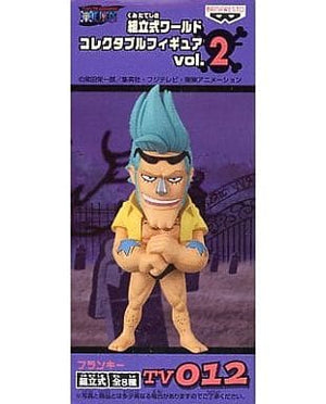 Franky One Piece Assembly Required World Collectable Figure Vol.2 TV012 Trading Figure [USED]