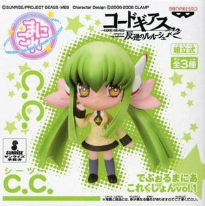 C.C. Code Geass: Lelouch of the Rebellion R2 Deformania Collection Vol.1 Banpresto Female Figure [USED]