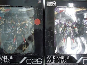 Valk Baal & Valk Isher Super Robot Wars OG Full Action Figure DX Series FAF-026DX Figure [USED]