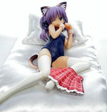 Nanako Cat Ear School Swimsuit Black Cat Version To Heart 2 Another Days 1/5 PVC Painted Finished Product Figure [USED]