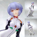 Ayanami Rei Plug Suit style. Rebuild of Evangelion 1/7 PVC Painted Finished Product Female Figure [USED]