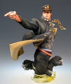 Super Figure Art Collection Kujo Jotaro Black Ver. JoJo's Bizarre Adventure Male Figure [USED]