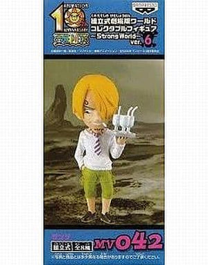 Sanji One Piece Film Strong World Assembly Required The Movie World Collectible Figure Strong World Ver.6 MV042 Trading Figure [USED]