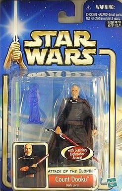 Count Dooku Star Wars Episode 2 Attack of the Clones Basic Figure Figure [USED]