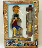 Monkey D. Luffy One Piece Figure with Alabasta Hourglass Figure [USED]