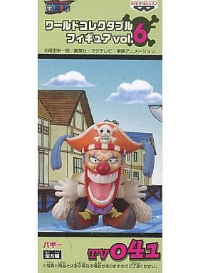 Buggy One Piece World Collectable Figure Vol.6 Tv041 Trading Figure [USED]