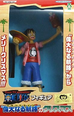 Monkey D. Luffy One Piece Figure Grand Line Christmas Figure [USED]