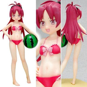 Kyoko Sakura Puella Magi Madoka Magica BEACH QUEENS 1/10 PVC Painted Female Figure [USED]