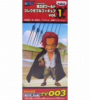 Shanks One Piece World Collectable Figure Vol.1 TV003 Trading Figure [USED]