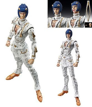 Super Image Movable 33.Bruno Bucciarati Araki Hirohiko Designated Color JoJo's Bizarre Adventure Part 5 Golden Wind Male Figure [USED]