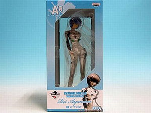 Ayanami Rei Shinseiki Evangelion: 2nd Impression Metallic Painted Ver. LAWSON Limited Special Color Prize A figures BANPRESTO Figure  [USED]