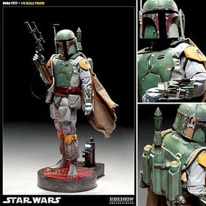 Boba Fett Star Wars: Episode V The Empire Strikes Back Scum & Villany of Star Wars 1/6 Painted Finished Product Figure Figure [USED]