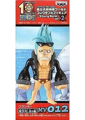 Franky One Piece Film Strong World Assembly Required The Movie World Collectible Figure Strong World Ver.2 Mv012 Ver.2 MV012 Trading Figure [USED]