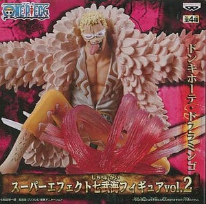 Donquixote Doflamingo One Piece Super Effect Seven Warlords of the Sea Figure Vol.2 Male Figure [USED]