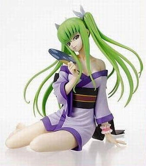 C.C. Yukata Ver. Code Geass: Lelouch of the Rebellion R2 SQ Figure Banpresto Female Figure [USED]