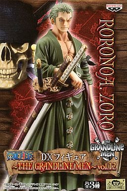 Roronoa Zoro One Piece DX Figure THE GRANDLINE MEN Vol.12 Male Figure [USED]