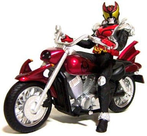 Kamen Rider & Machine Kivaa Kamen Rider Kiva Figure & Bike Figure [USED]