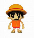 Luffy One Piece X Panson Works Soft Vinyl Figure 3 in Blister Figure [USED]