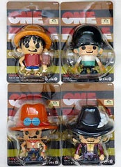 Roronoa Zoro, etc. One Piece x Panson Works Soft Vinyl Figure 6 in Blister All 4 Types Set Figure [USED]