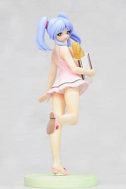 Hoshino Ruri The Way Home From The Bakery Pink One Piece Ver. Martian Successor Nadesico Cold Cast Painted Finished Product Miyazawa Model Distribution Limited Female Figure [USED]