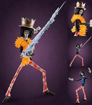 Brook One Piece Excellent Model Portrait.Of.Pirates One Piece Sailing Again Figure [USED]