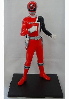 Deka Red Tokusou Sentai Dekaranger Big size Soft Vinyl Figure 2 Figure [USED]