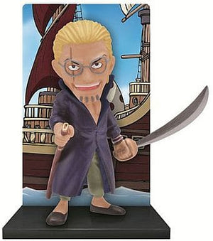 Silvers Rayleigh One Piece Ichiban Kuji The Legend Of GOL D ROGER Card Stand Figure Prize F Figure [USED]