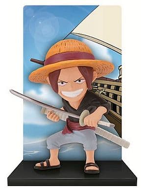 Shanks One Piece Ichiban Kuji The Legend Of GOL D ROGER Card Stand Figure Prize F Figure [USED]