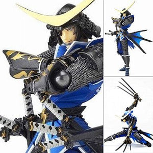 Masamune Date Resale Version Sengoku Basara Revoltech Yamaguchi No.079 Figure [USED]