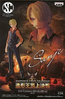 Sanji One Piece SCultures Modeling King Summit Decisive Battle Vol.1 Male Figure [USED]